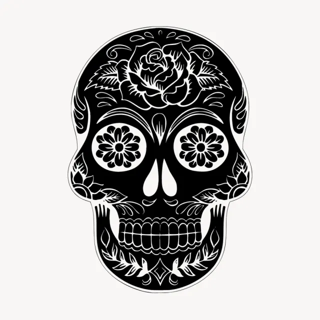 Обсуждение Sugar skull clipart, Day Dead
