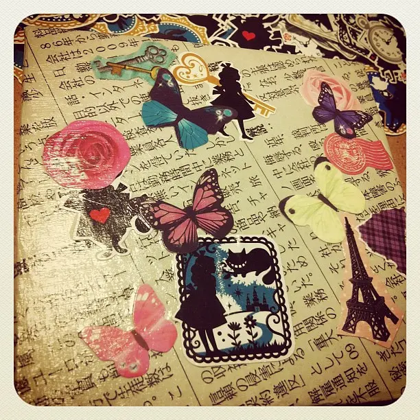 Decoupage (box) :) работа