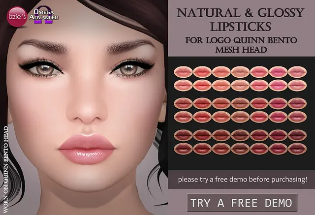 Оригинальное название: Quinn Natural & Glossy Lipsticks